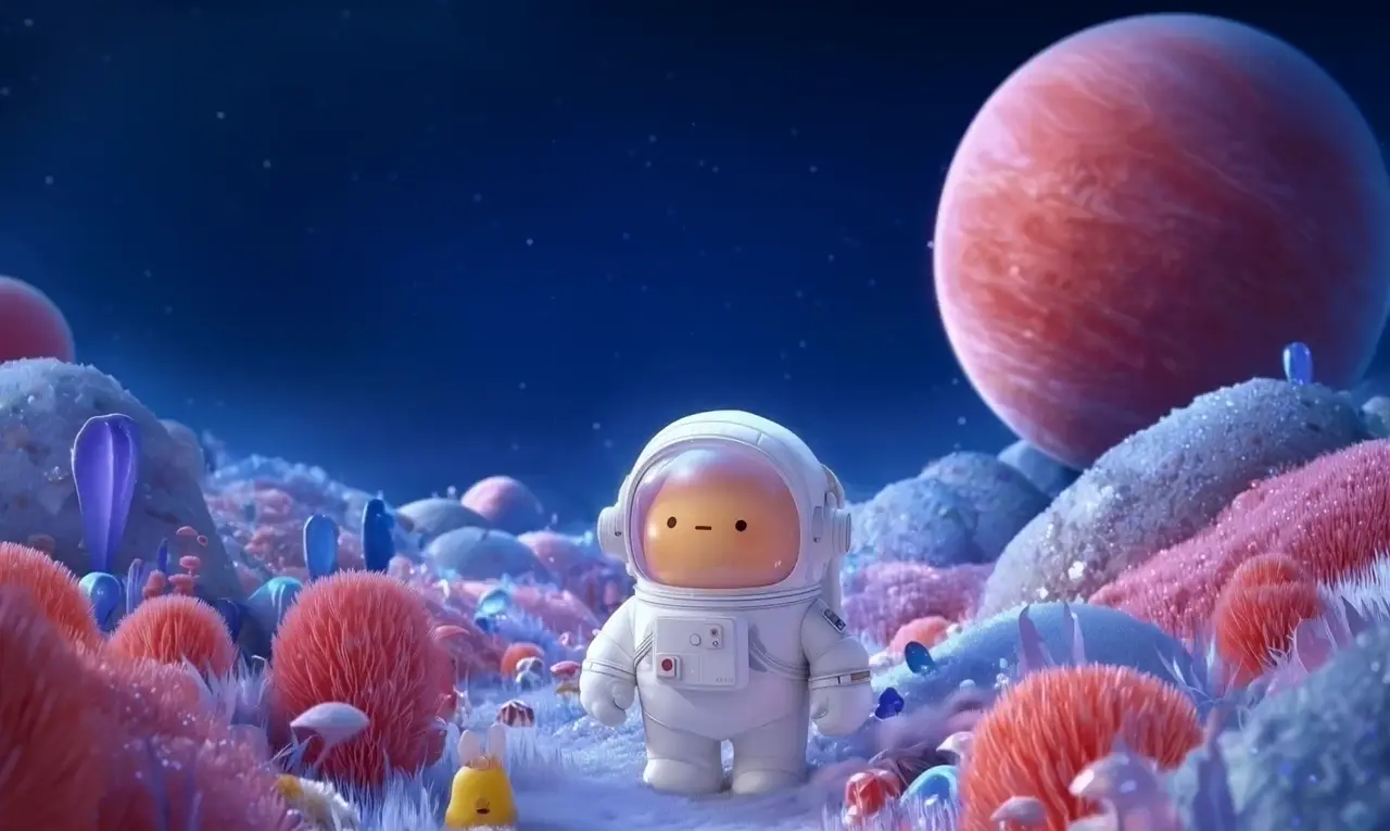 Image d’un film d’animation 3D produit par le Studio CerfLand.